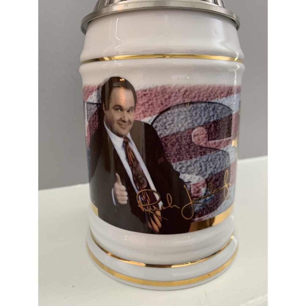 Rare Rush Limbaugh Stein Mug Limited Edition 6th Anniversary 1994 #1571